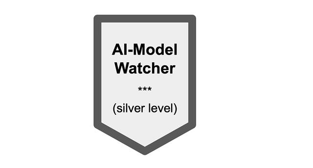 AI-Model watcher badge