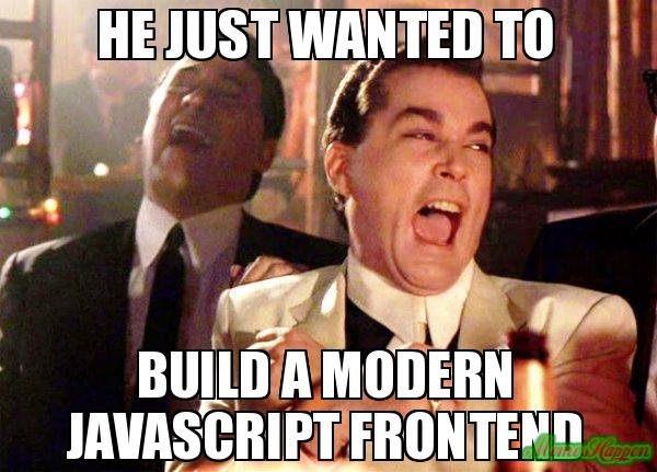 spring boot vuejs wanted modern JavaScript framework meme