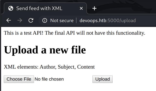 upload site