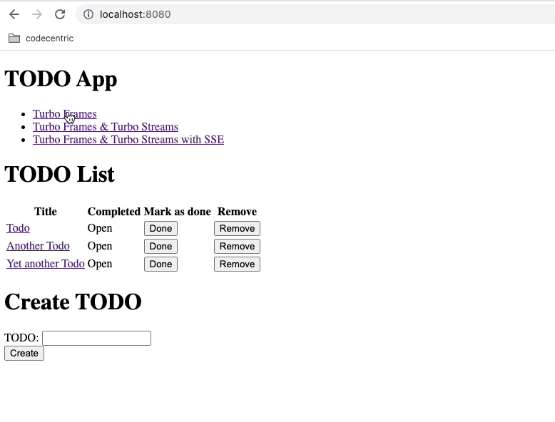 Hotwire: Showing smooth navigation with Turbo Drive