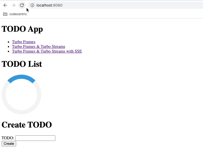 Hotwire: Showing Lazy Loading with Turbo Frames