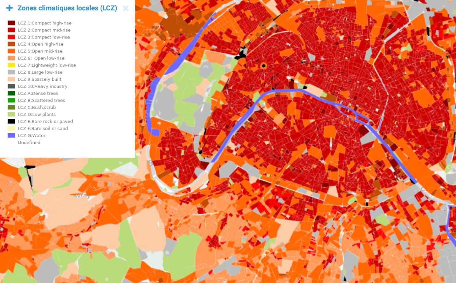 Building district classification in Paris