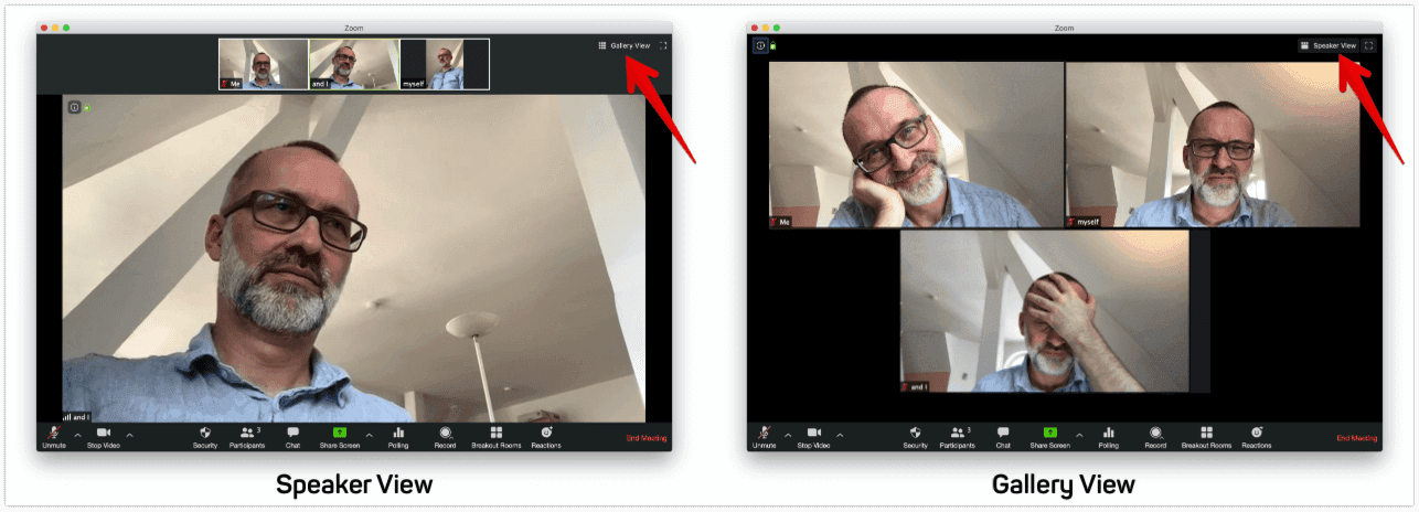 switch on gallery view in Zoom to see the body language for better facilitation
