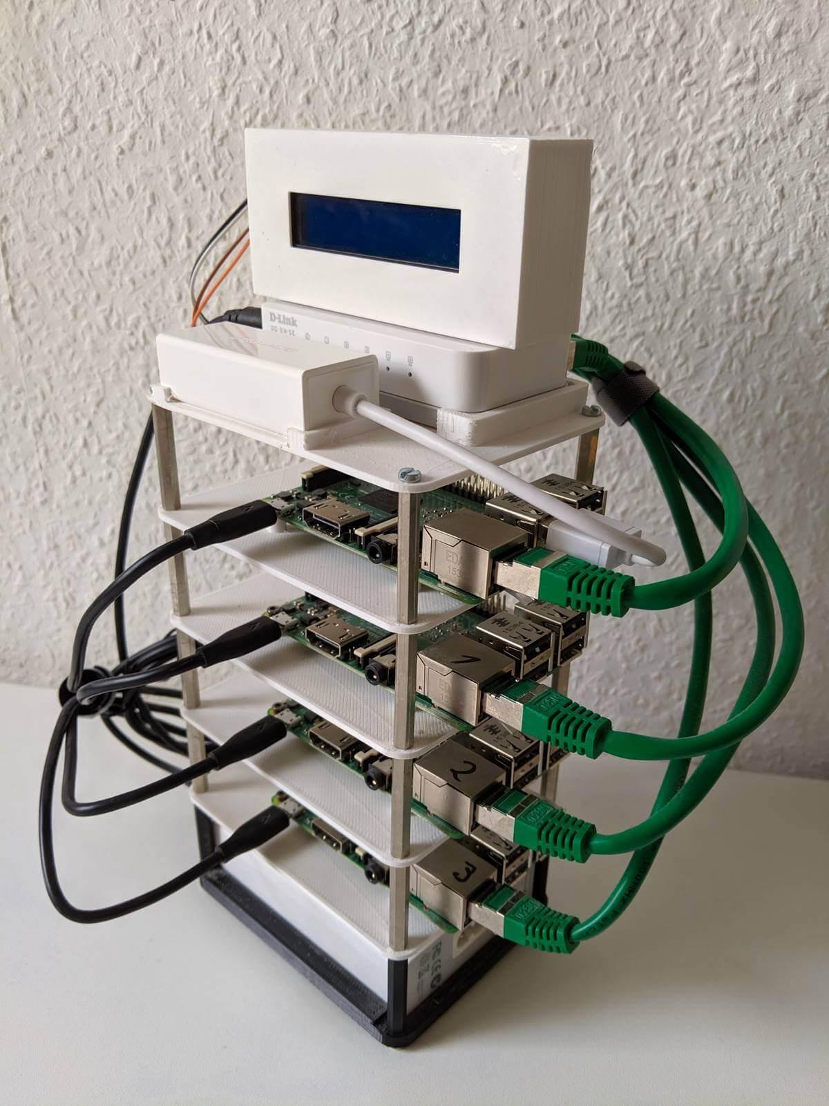 Raspberry Pi 3 cluster