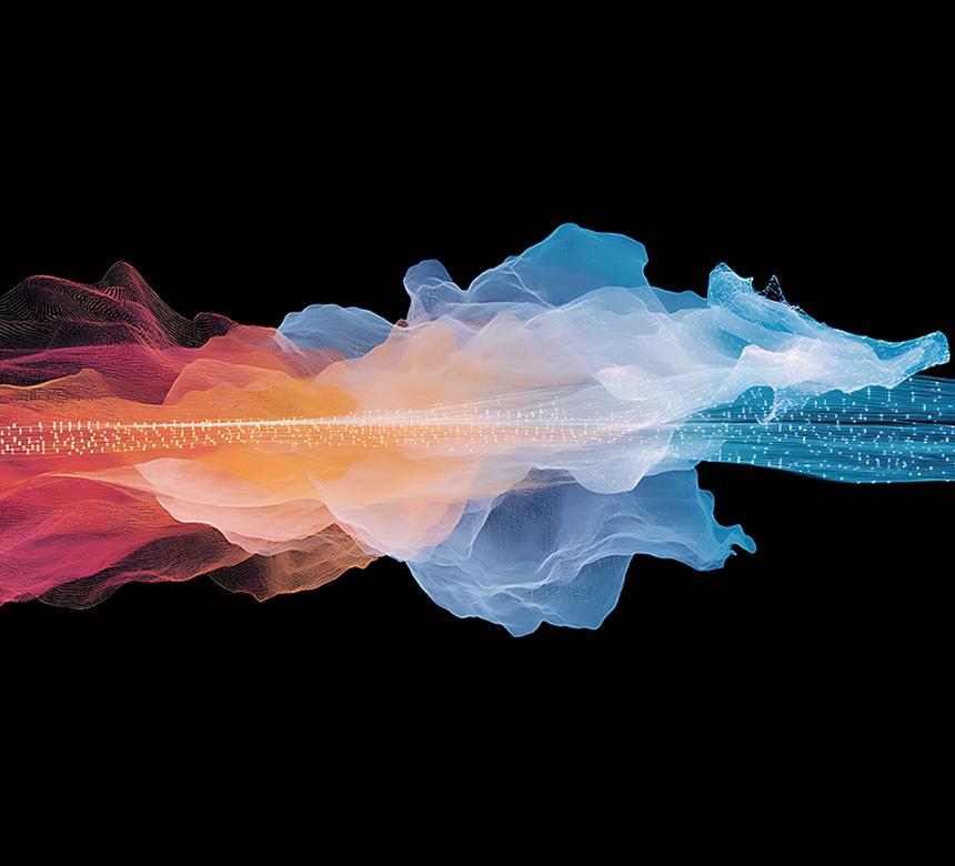 Colored waves