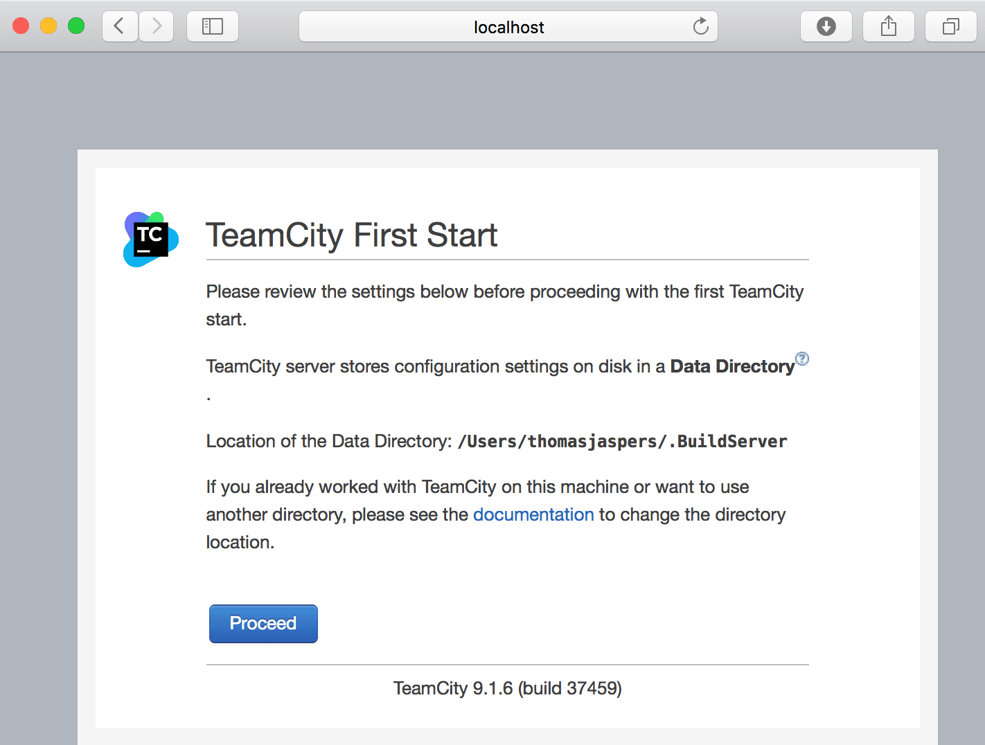 TeamCity-Startup