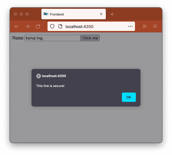 Frontend and Backend using shared code
