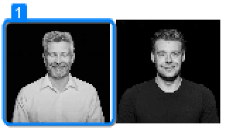 Blue frame iteration 1